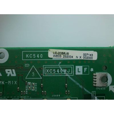 TARJETA ANALOGA WE03 / SHARP DUNTKC540DE03  MODELO LC-20B6U-S - Imagen 2